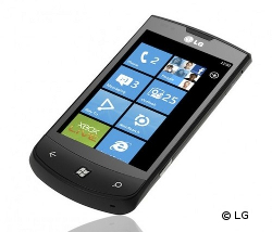 Das LG Optimus 7 läuft auf dem brandneuen Betriebssystem Windows Phone 7 von Microsoft